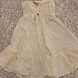 Strapless summer dress- NWOT